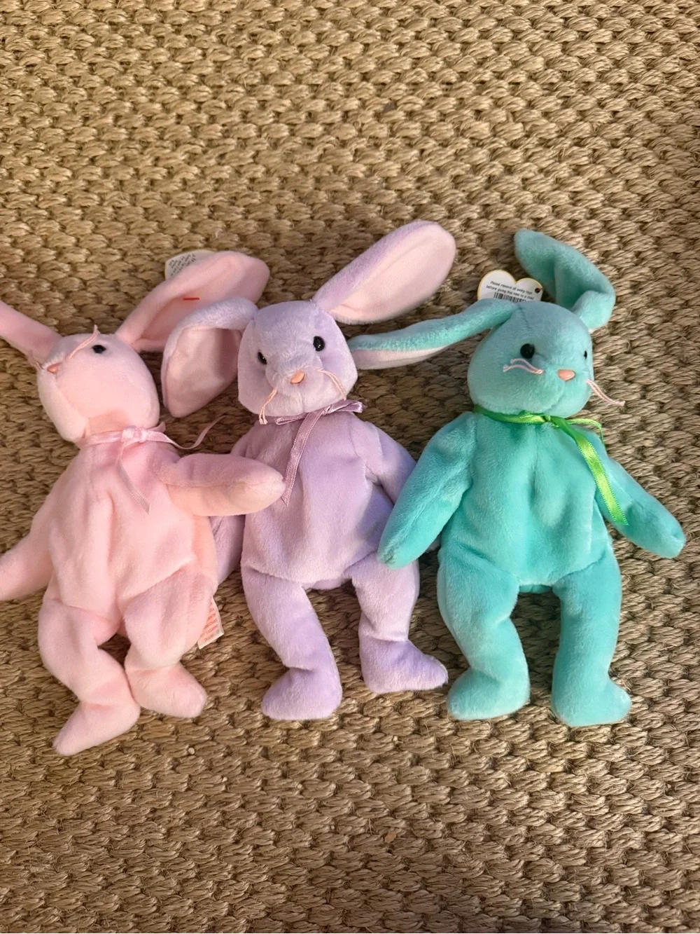 Ty beanie baby bunny collection - w tags. MWMT